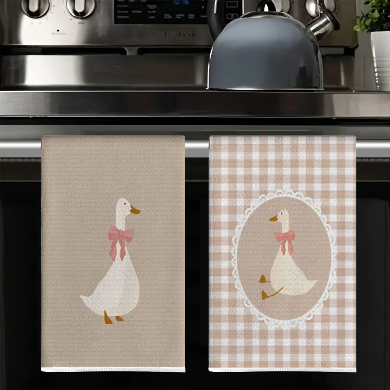 2 Buah, Handuk Dapur Motif Beb - Home Cooking Cookbook ulasan dan harga