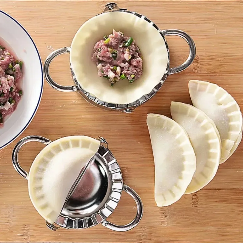Cetakan Pangsit Stainless Stee - Gyoza Dumpling Maker ulasan dan harga