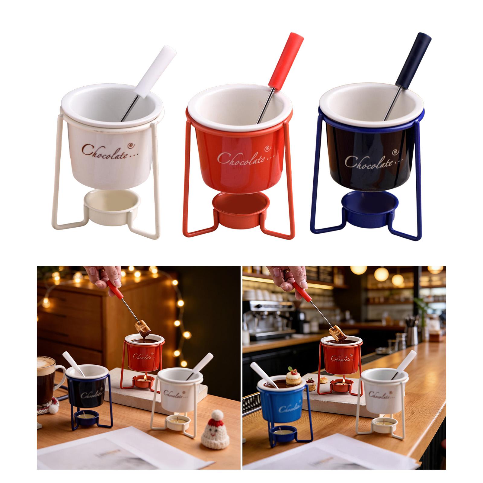 Peralatan Fondue Cokelat Perme - Home Cooking Heater ulasan dan harga