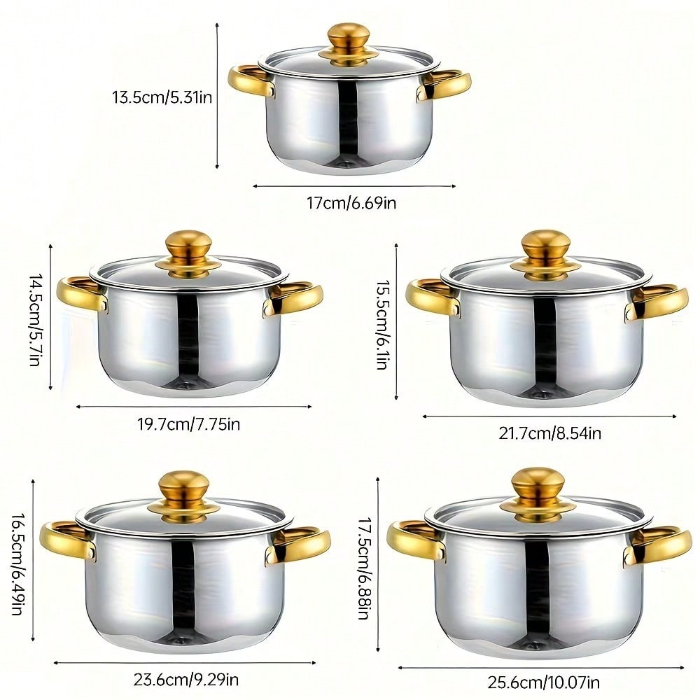 Set Panci Stainless Steel Mode - Home Cooking Cookbook ulasan dan harga