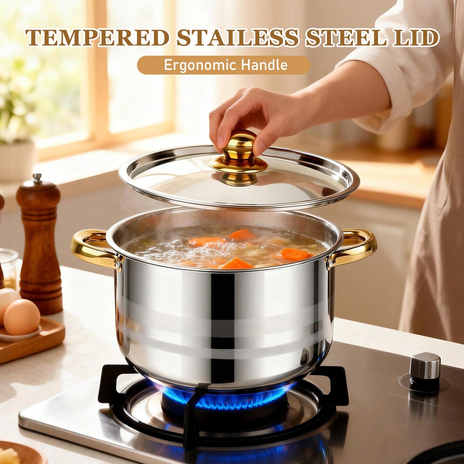Set Panci Stainless Steel Mode - Home Cooking Cookbook ulasan dan harga