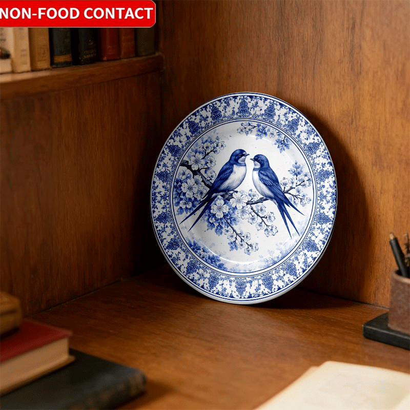 Piring Hias dengan Motif Bunga - Home Cooking Recipes ulasan dan harga