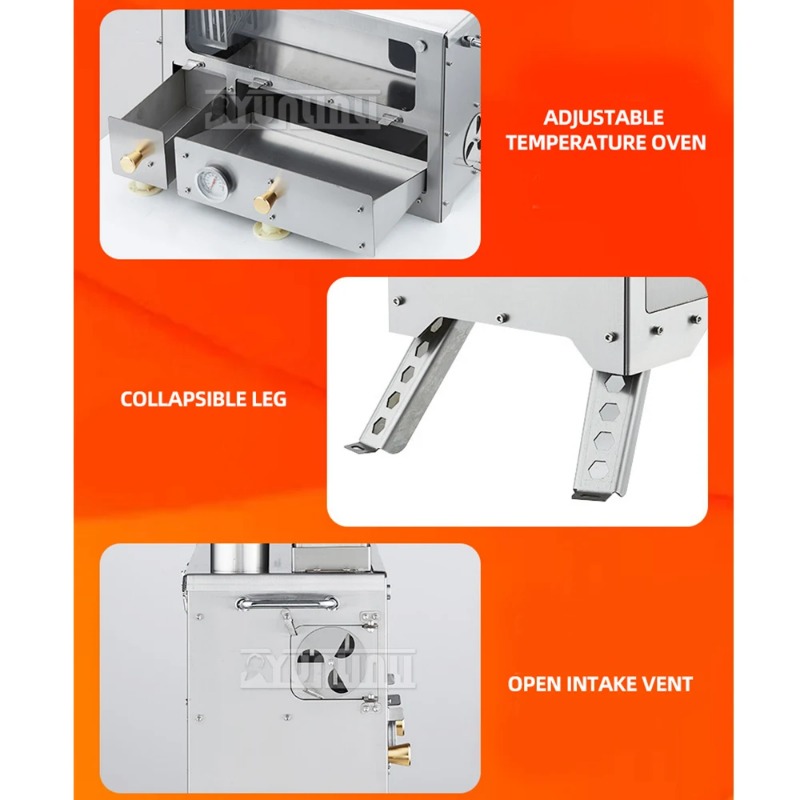Kompor Kayu Bakar Portabel unt - Home Cooking Heater ulasan dan harga